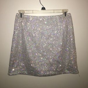F21 Sparkly Skirt
